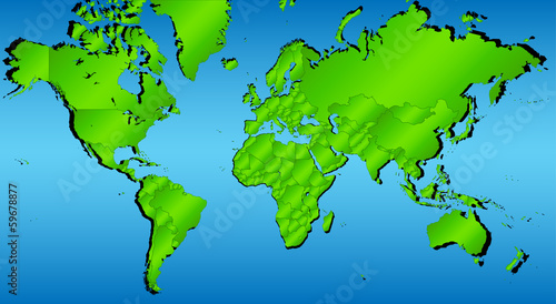 World map 1