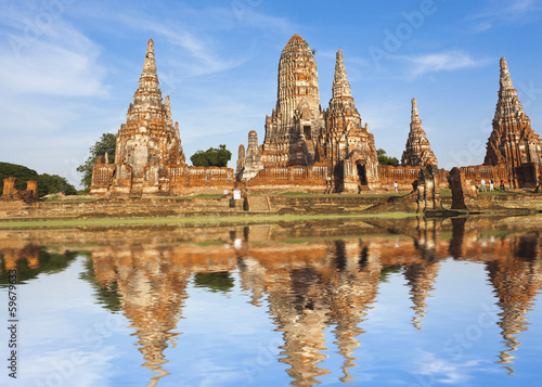 temple de Wat Chai Watthanaram  Tha  lande