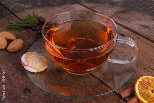Tea in Glass Cup