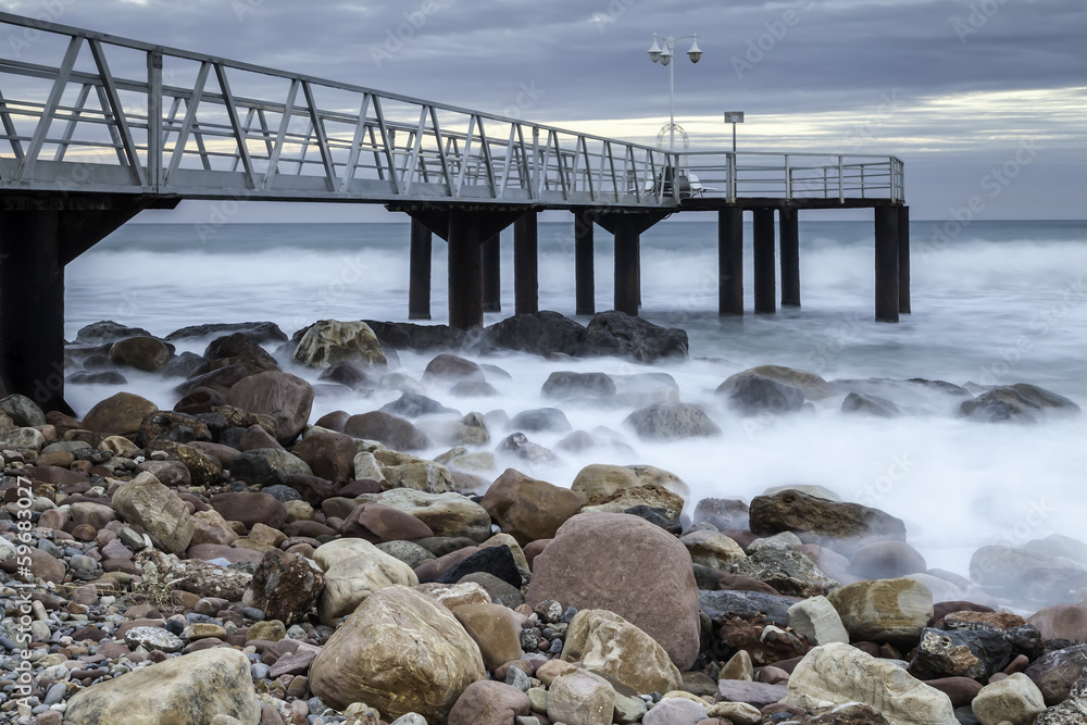 custom made wallpaper toronto digitalseaside pier
