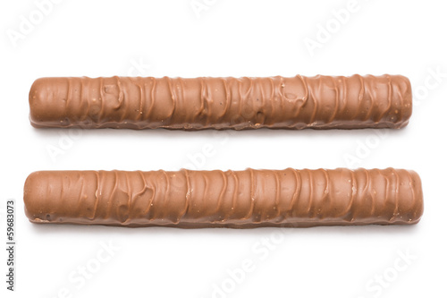 Long Milk Chocolate Bars With Caramel Filling