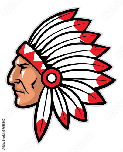 indian head mascot