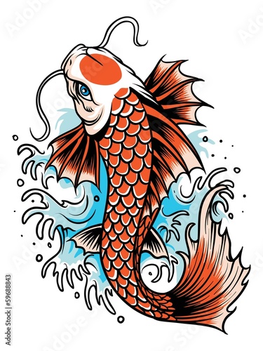koi fish tattoo