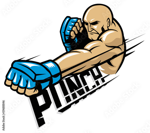 mma fighter punch