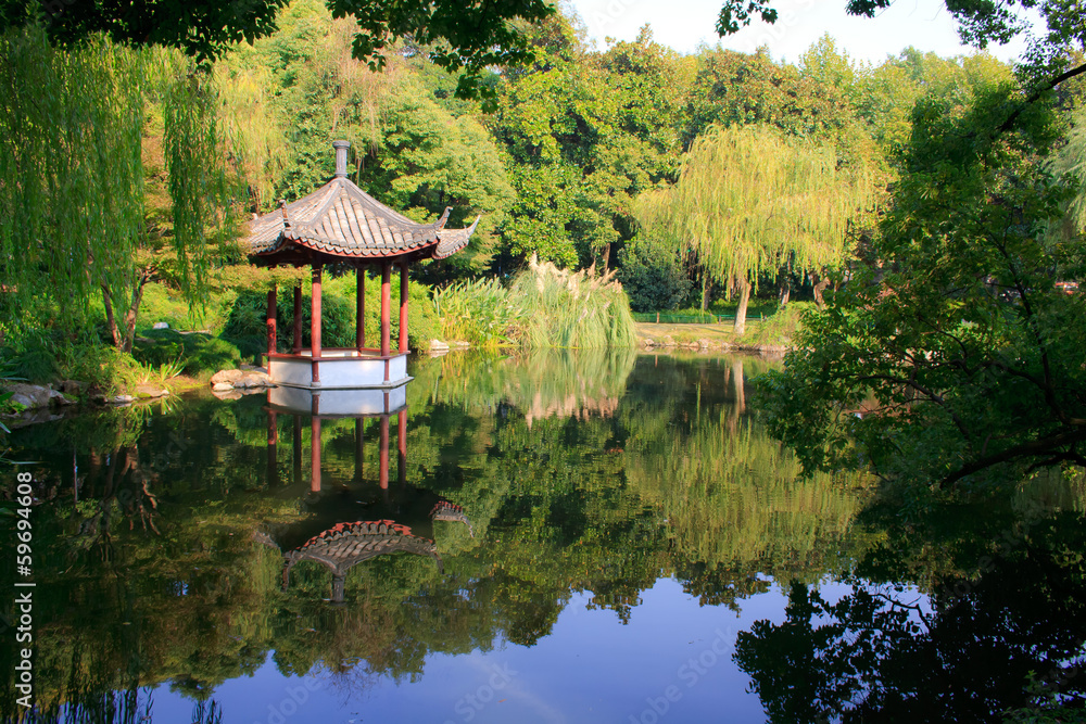 Landscape of West lake park. Hangzhou. China. Landscape of West lake park. Hangzhou. China.