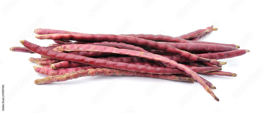 red beans on the white background. red beans on the white background.
