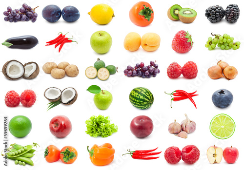 Fototapeta Naklejka Na Ścianę i Meble -  Fruits and Vegetables