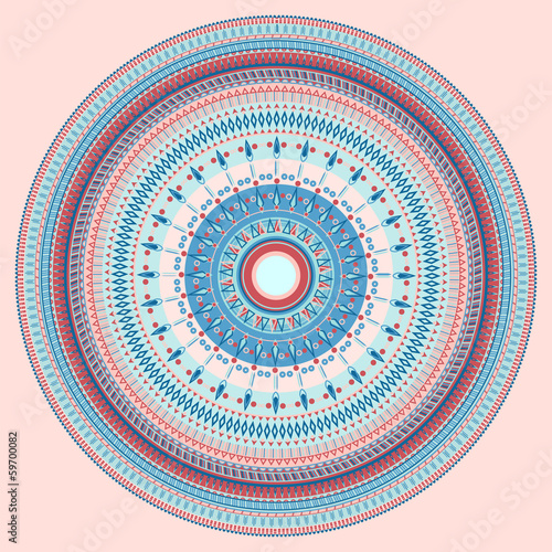 Abstract circular pattern