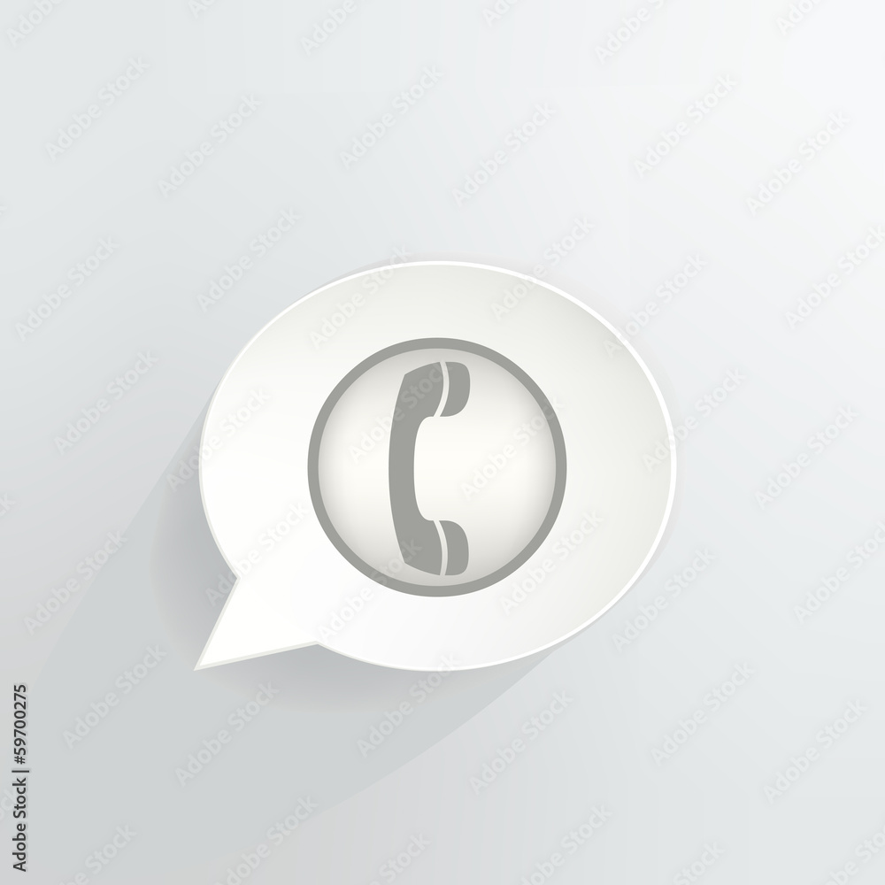 Contact Speech Bubble Icon Contact Speech Bubble Icon