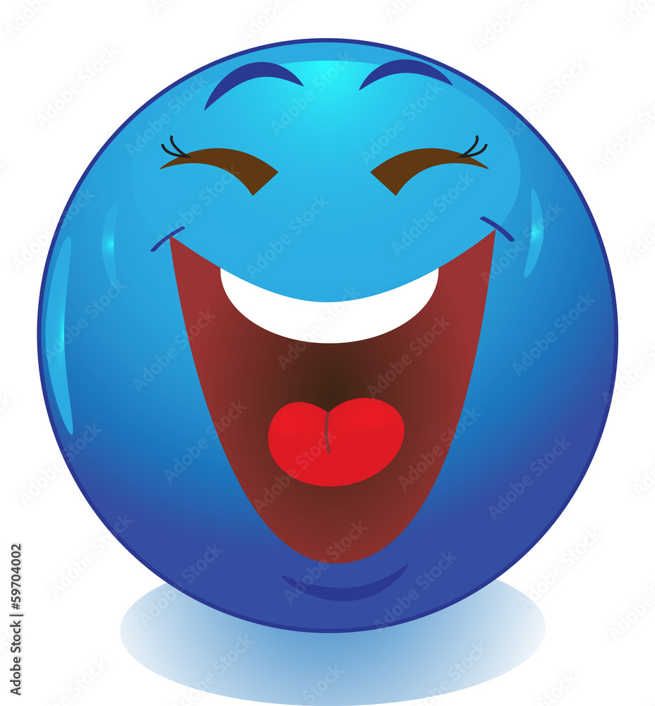 Смеющийся смайлик