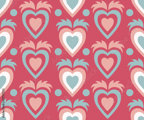 hearts pattern
