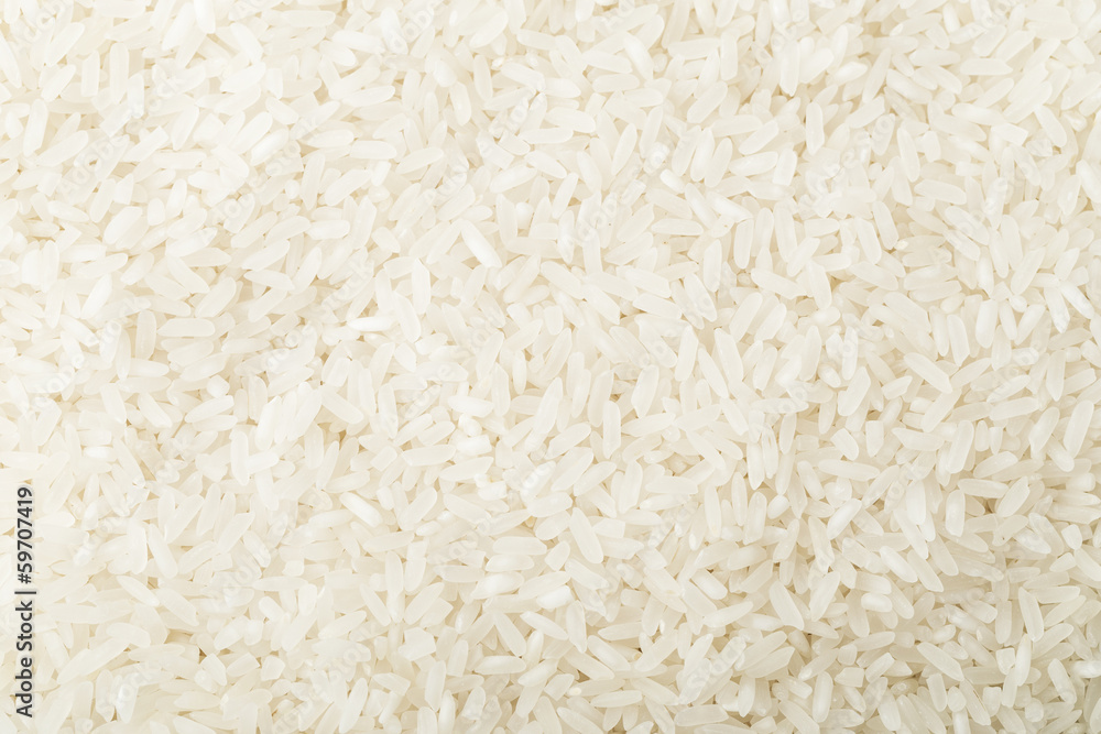 Asian white rice Asian white rice