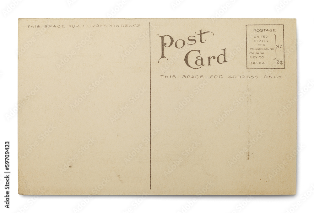 Blank Postcard