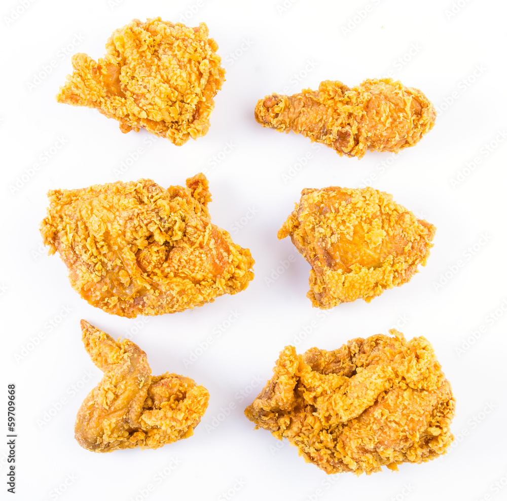 Crispy fried chicken Crispy fried chicken