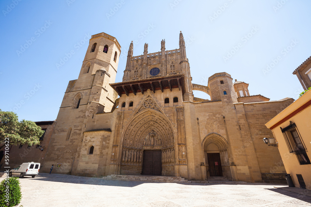  Cathedral of Saint Mary Huesca. Aragon