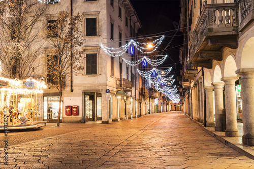 Varese, Corso Matteotti night photography