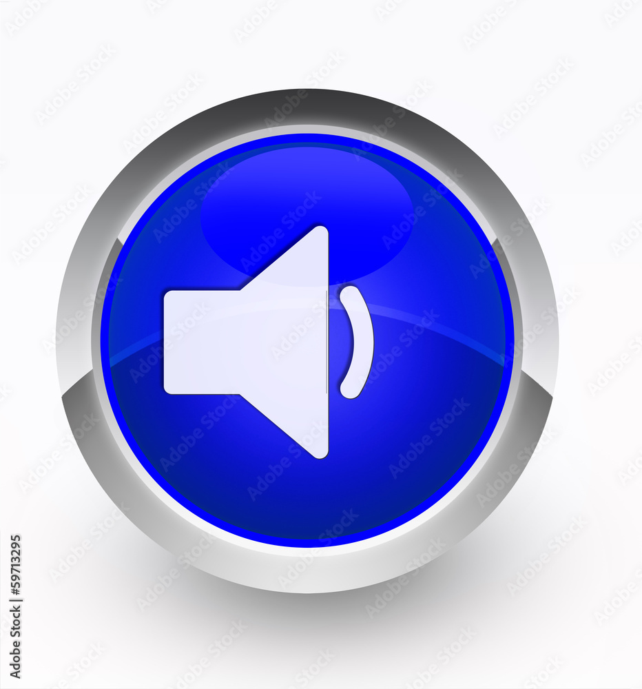 Knopf blau Ton Stufe_1 Knopf blau Ton Stufe_1