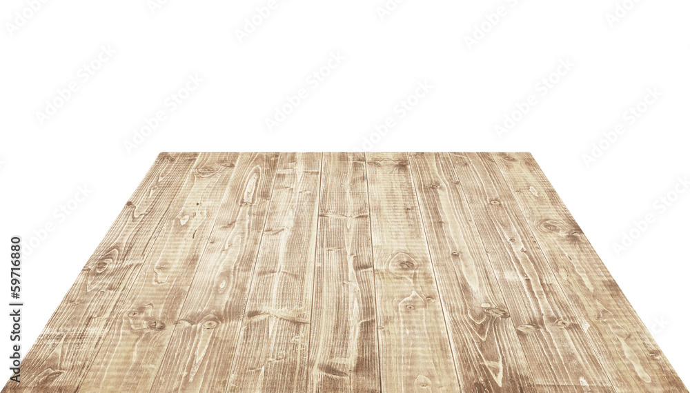 Obraz premium Wooden table