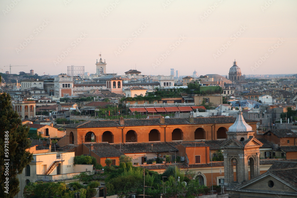 Fototapeta premium Evening in Rome