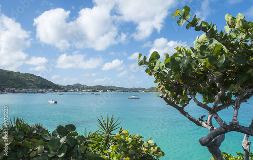 View of Grand Case Saint Martin photo