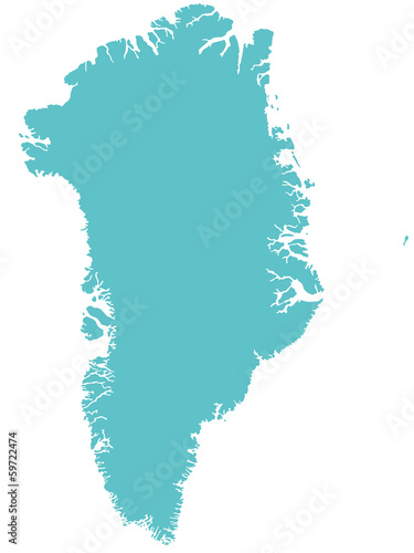 Map of Greenland
