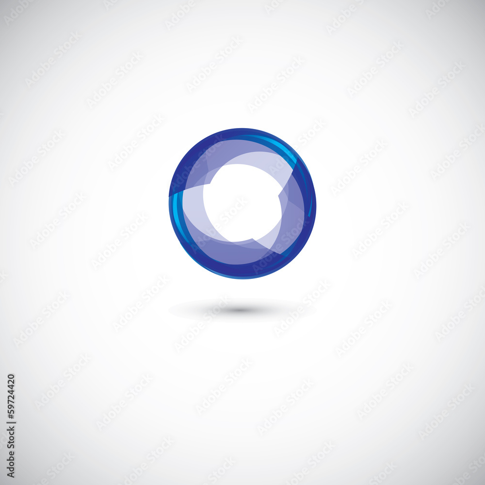 Circles vector icon Circles vector icon