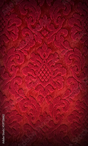 Red fabric