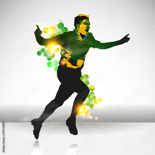 Foto brasil soccer art