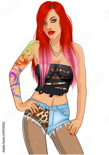 punk girl