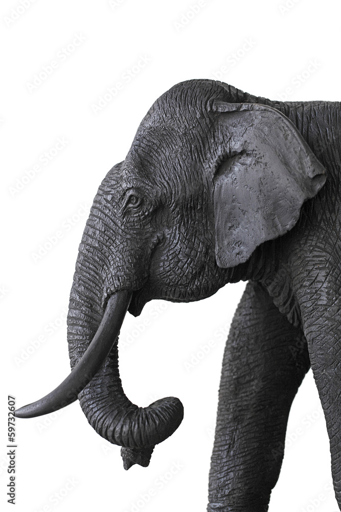 Obraz premium Wooden elephant