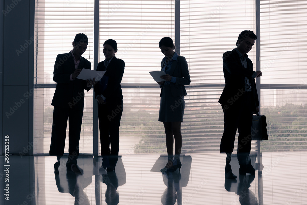 Obraz premium Businesspeople