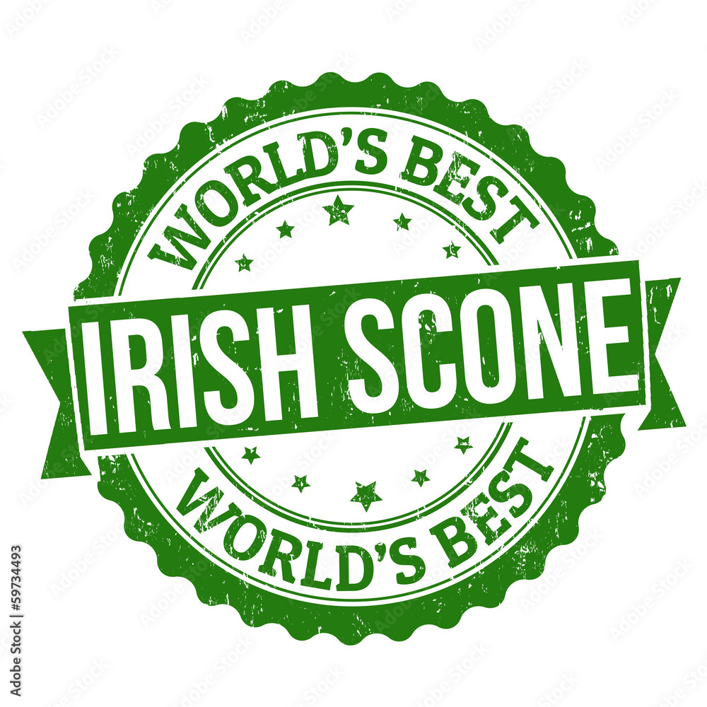 Irish scone stamp