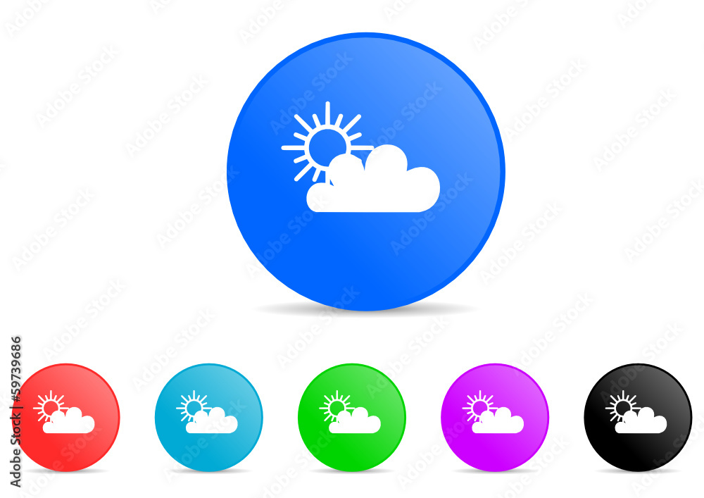 cloud icon vector set cloud icon vector set