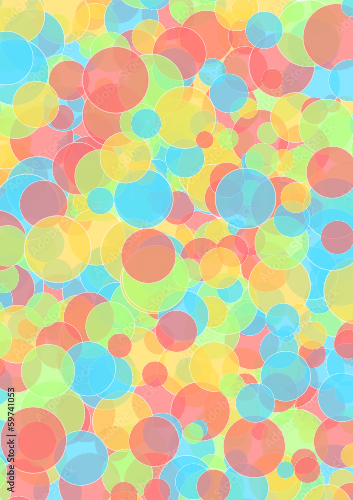 Hintergrund bunte pastellfarbene Kreise Hintergrund bunte pastellfarbene Kreise