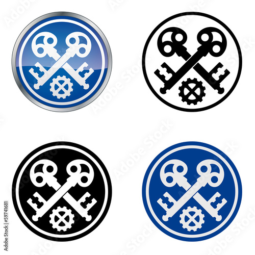 Zunftzeichen Schlosser handwerk