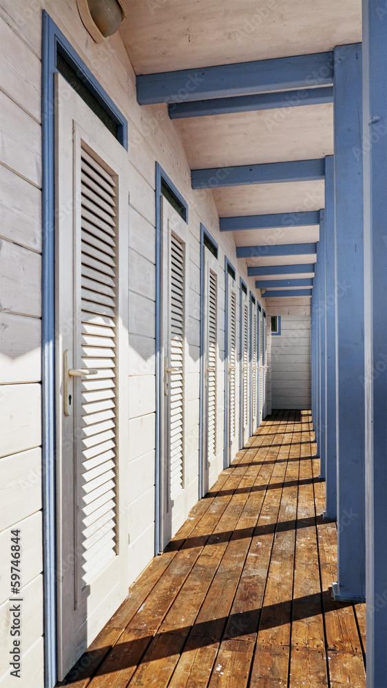 Obraz premium locker rooms