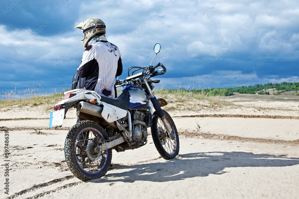 Obraz premium Enduro