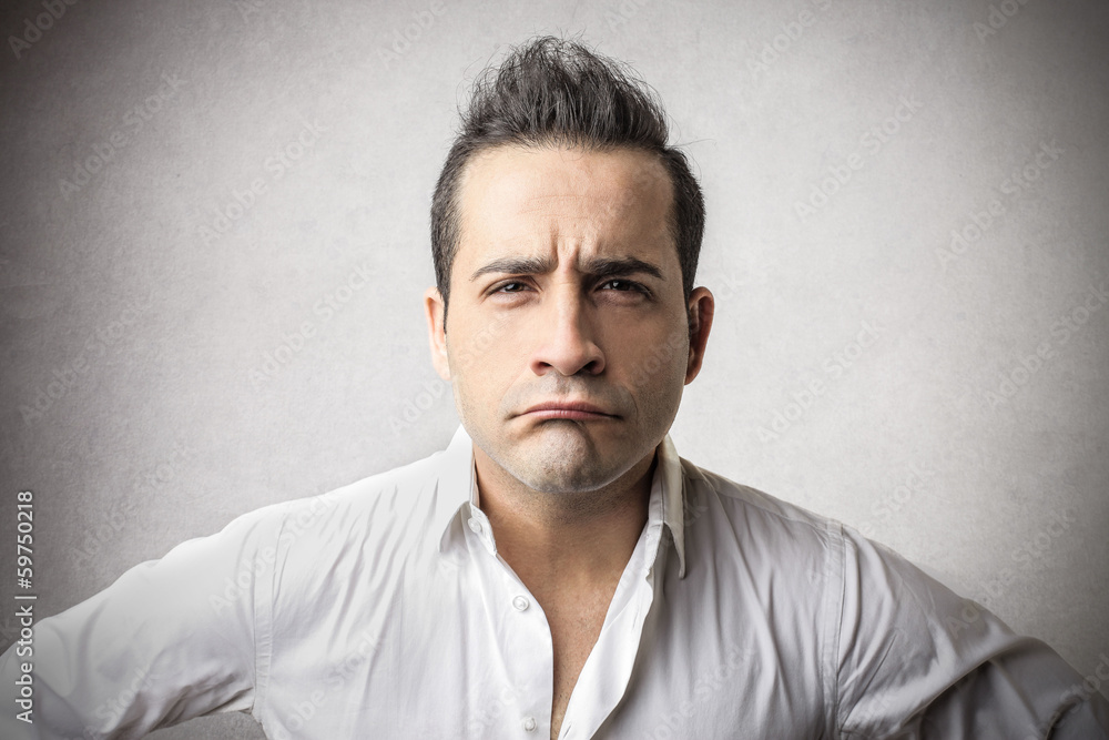 Fototapeta premium Angry Man