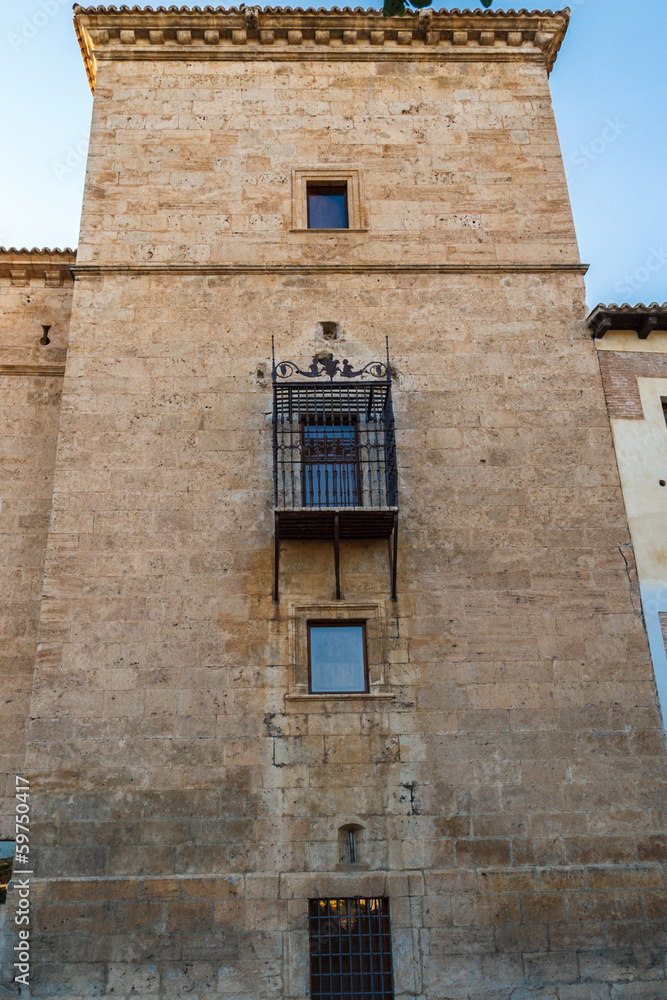 Tower in the Ducal Palace of Pastrana, Guadalajara, Spain