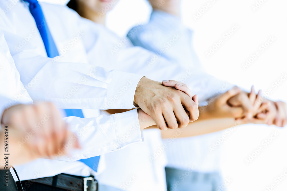 Cooperation concept Cooperation concept