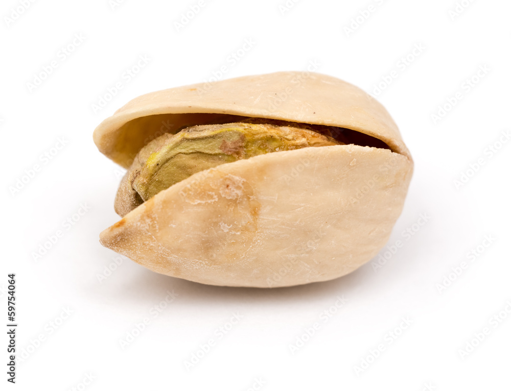 Pistachio Nut On White Background Pistachio Nut On White Background