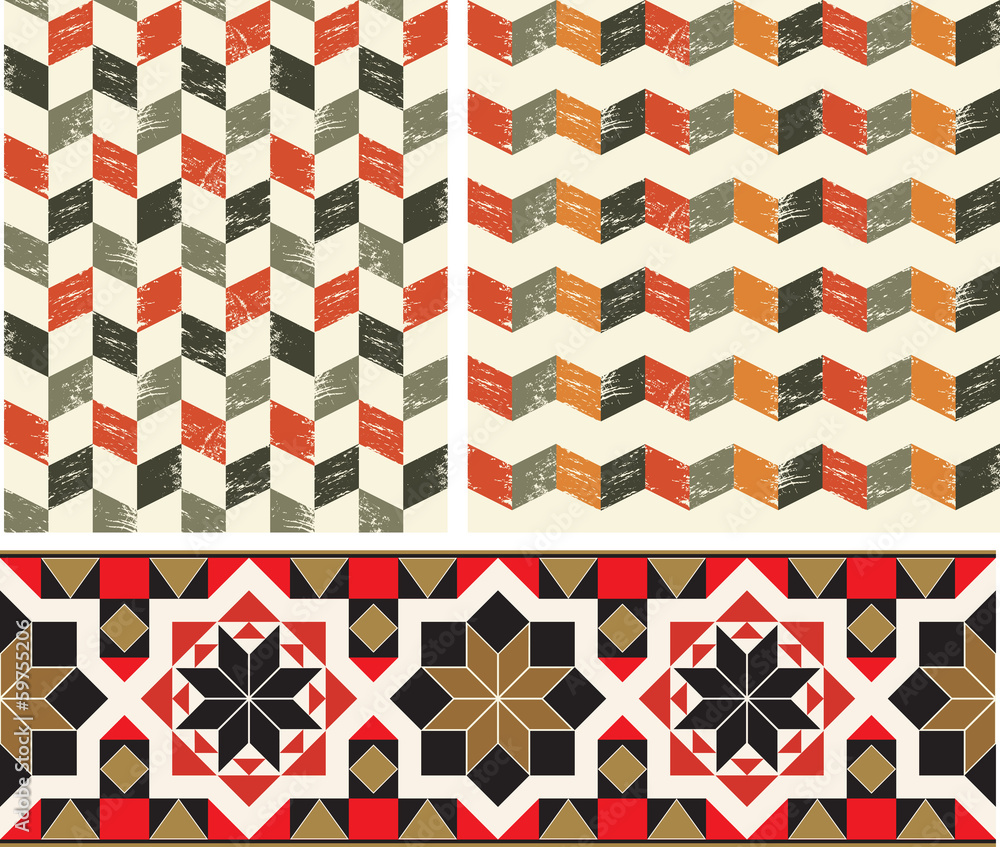 Geometric pattern, seamless Geometric pattern, seamless