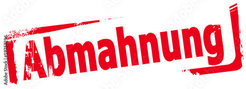 Abmahnung