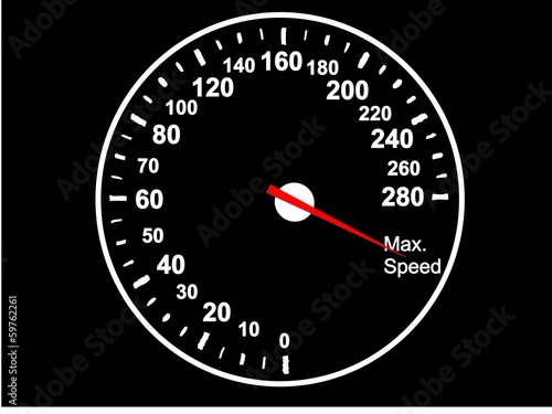 Maximum Speed Tuning Tacho Tribal 