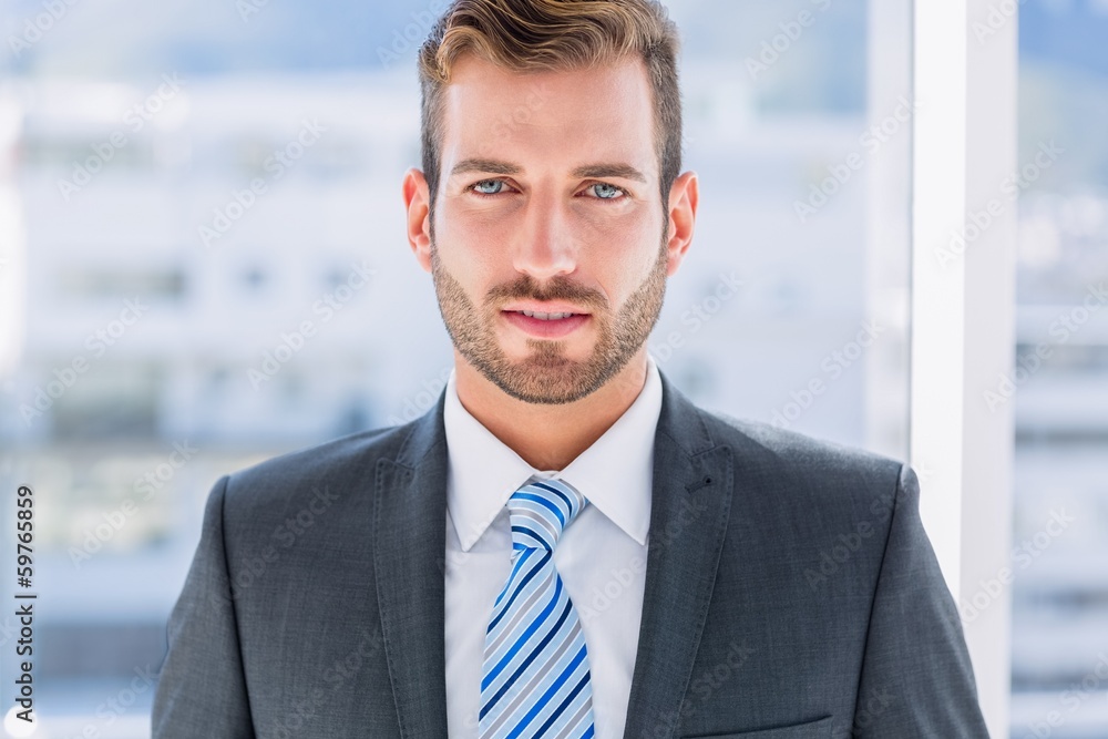 Close-up of a handsome young businessman Close-up of a handsome young businessman