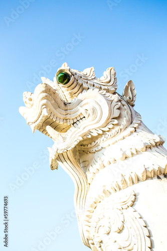singh statue  wat ban-den   chiangmai province Thailand