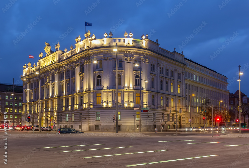 Fototapeta premium house of industry, Vienna