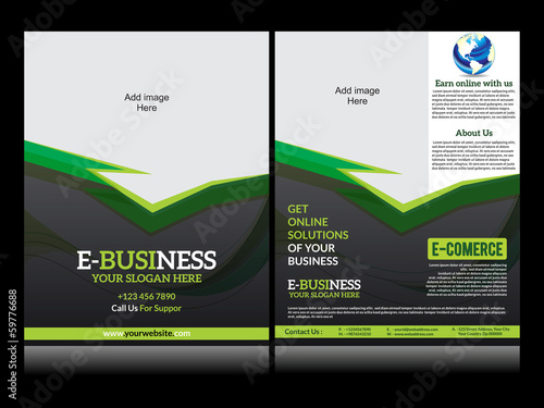 Vector Business  flyer Design