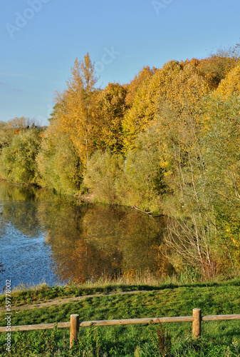 France, Gallardon pond in Vernouillet photo