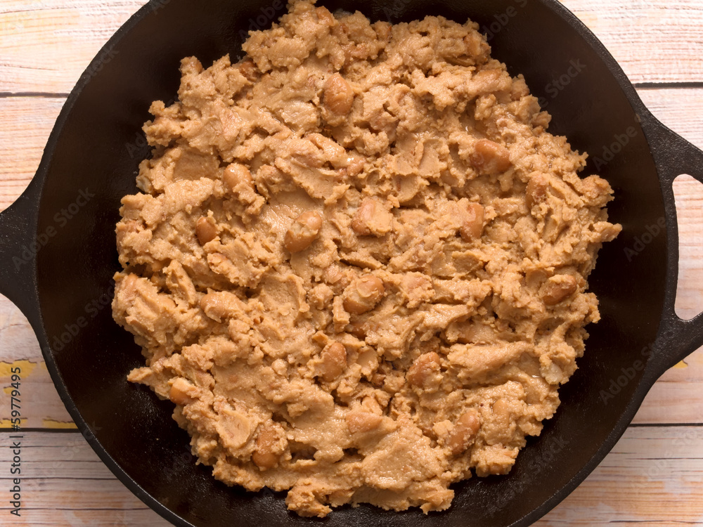 refried beans